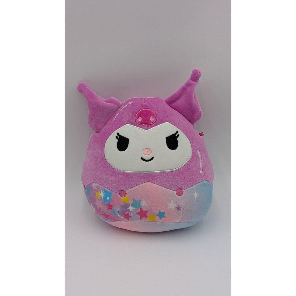 Squishmallows 8" Hello Kitty Stars Kuromi Sanrio Purple Soft Plush New With tags